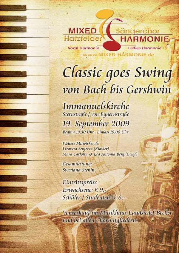 Classic goes swing 2009